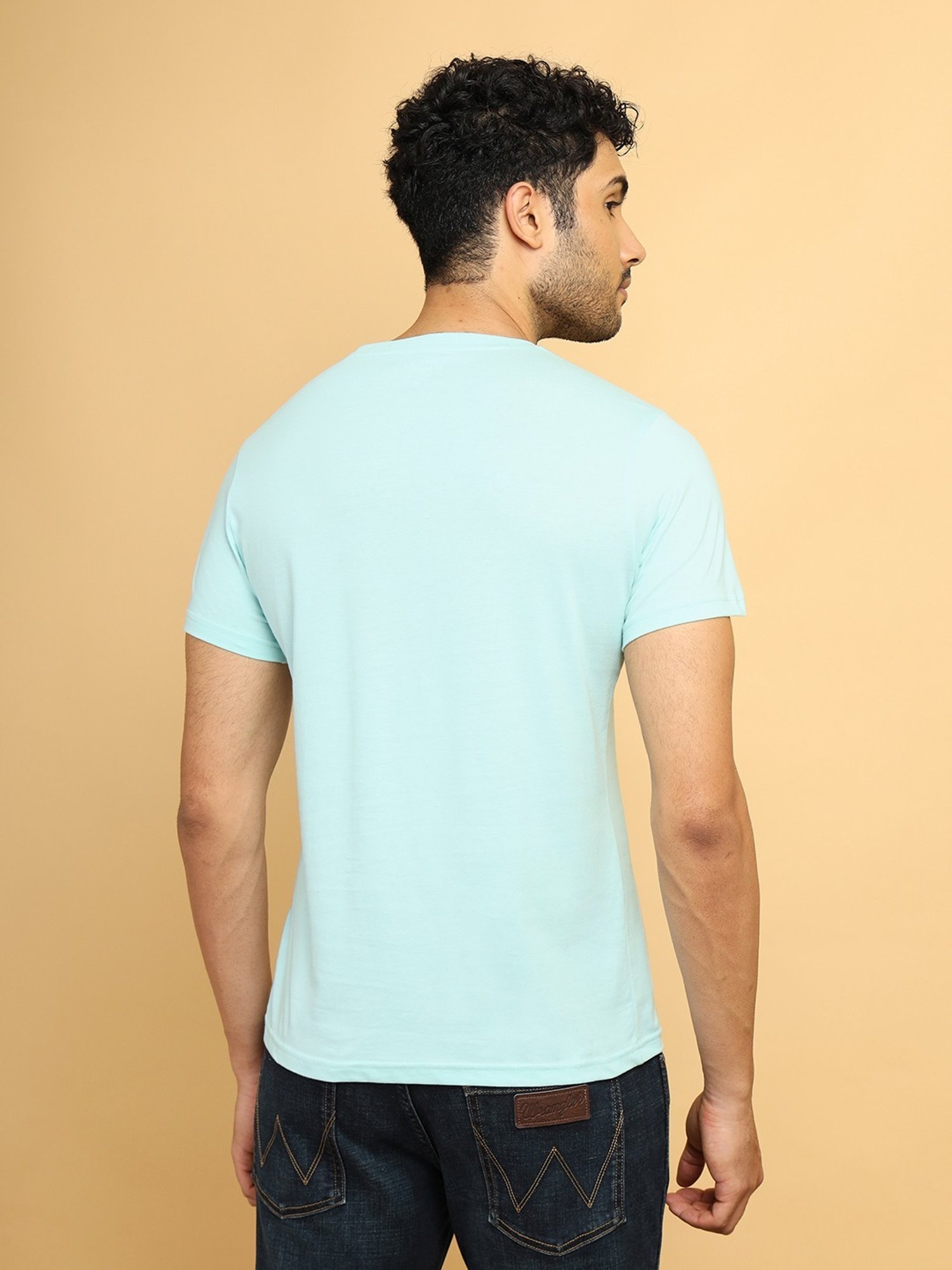 Wrangler Icy Morn Cotton Regular Fit T-Shirt