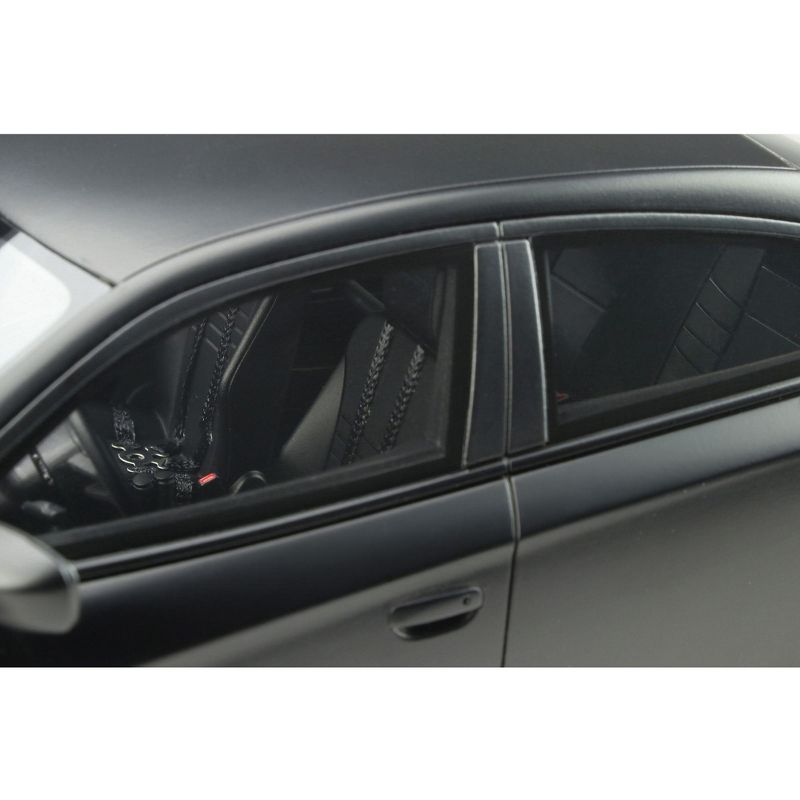 Dodge Charger SRT Hellcat Widebody Tuned by Speedkore Matt Black 1/18 Model Car by GT Spirit