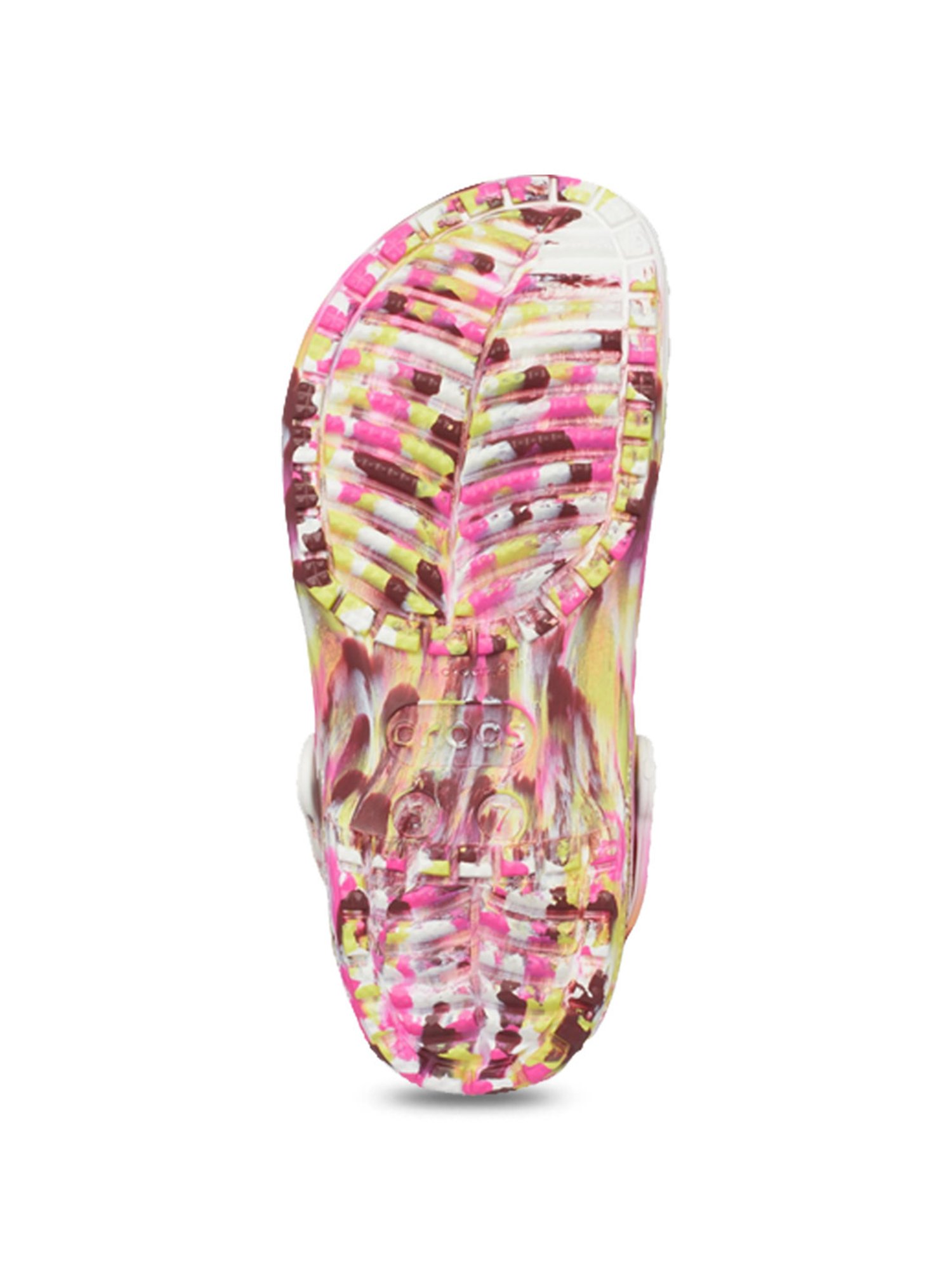 Crocs Men's Classic Pink Back Strap Clogs