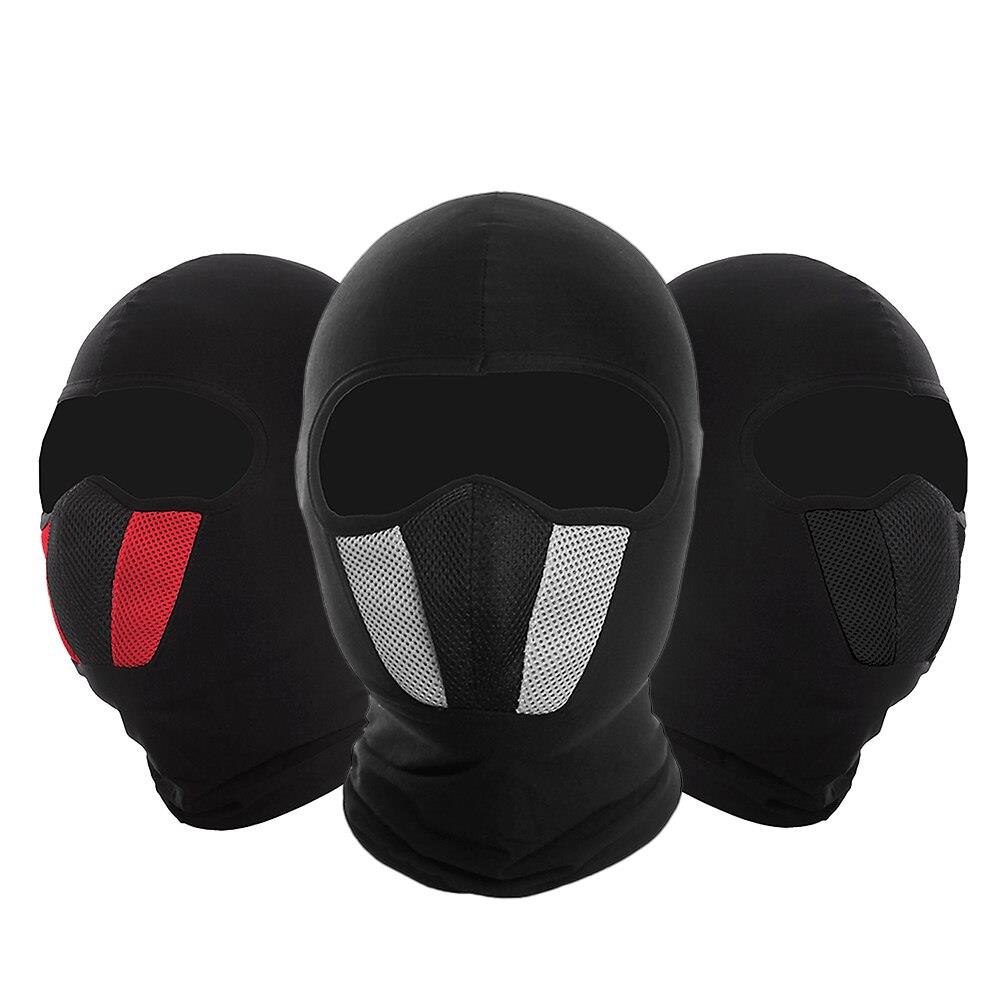 WOSAWE Windproof Dustproof Cycling Motorcycle Full Face Mask Balaclava Hood Helmet Liner for Outdoor Sports