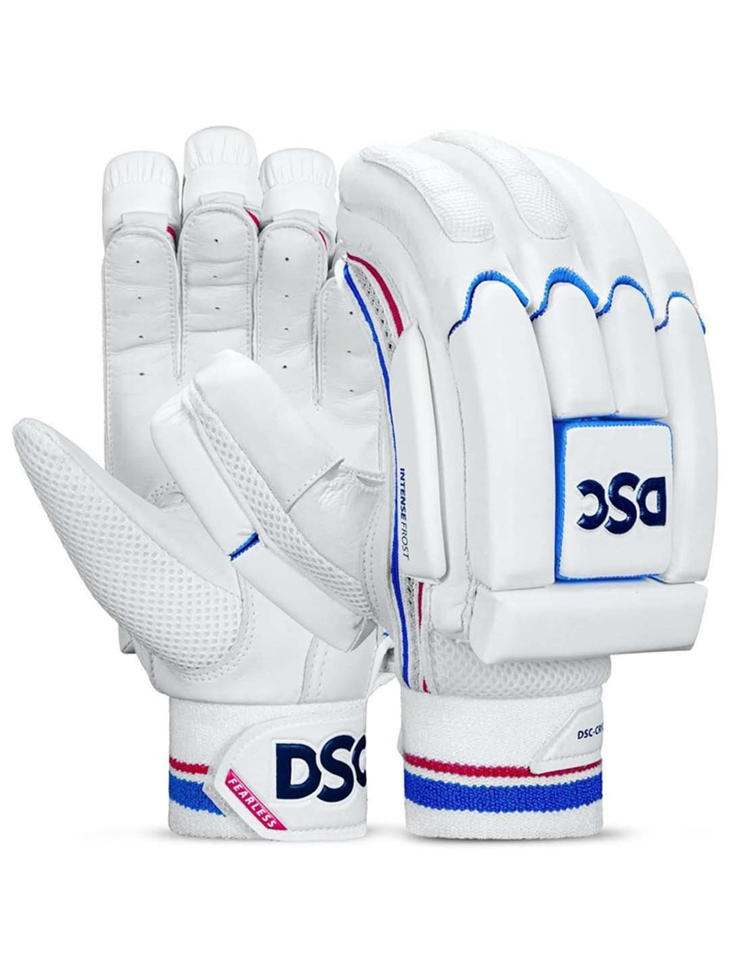 DSC Intense Frost Leather Cricket Batting Gloves Size - Youth