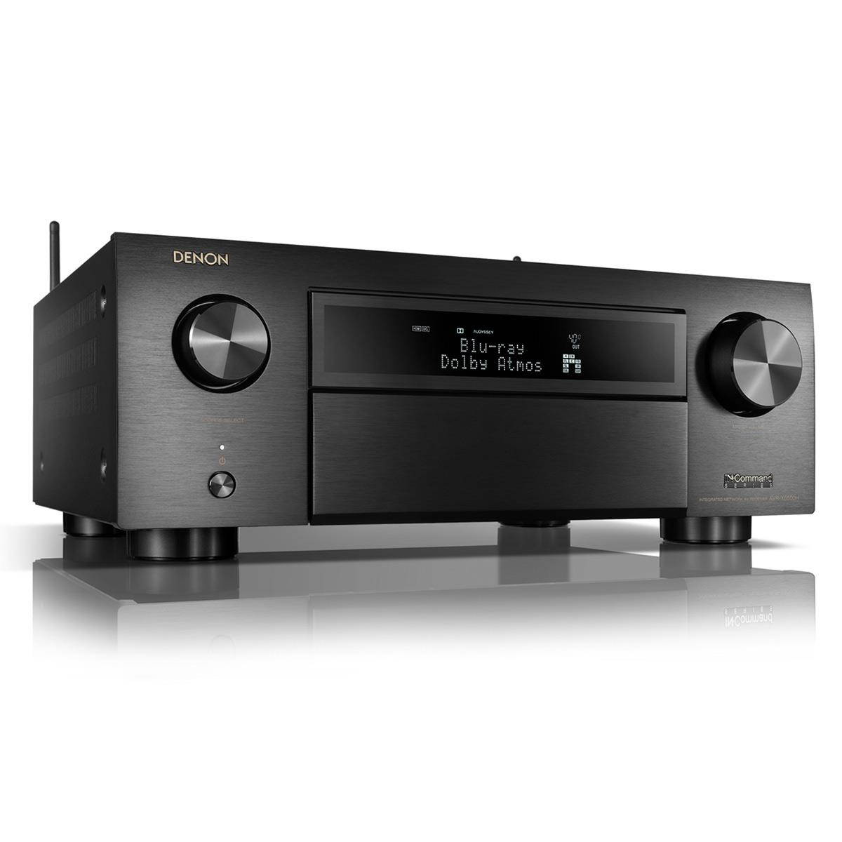 Denon AVR-X6500H 11.2 CH 4K Ultra HD AV Receiver with HEOS