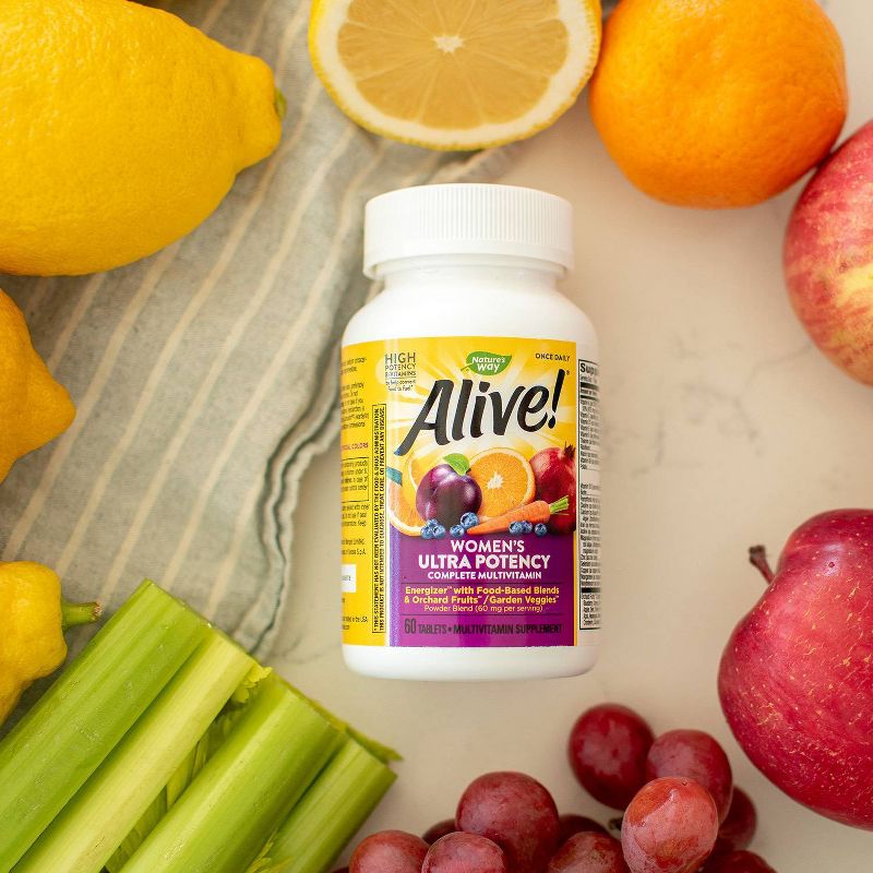 Nature's Way Alive! Womens Ultra Potency Multivitamin Tablets - 60ct