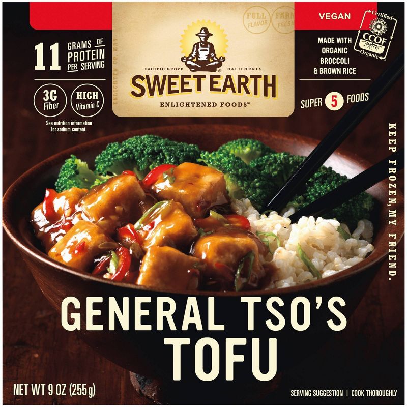 Sweet Earth Natural Foods General Frozen Tso's Tofu - 9oz