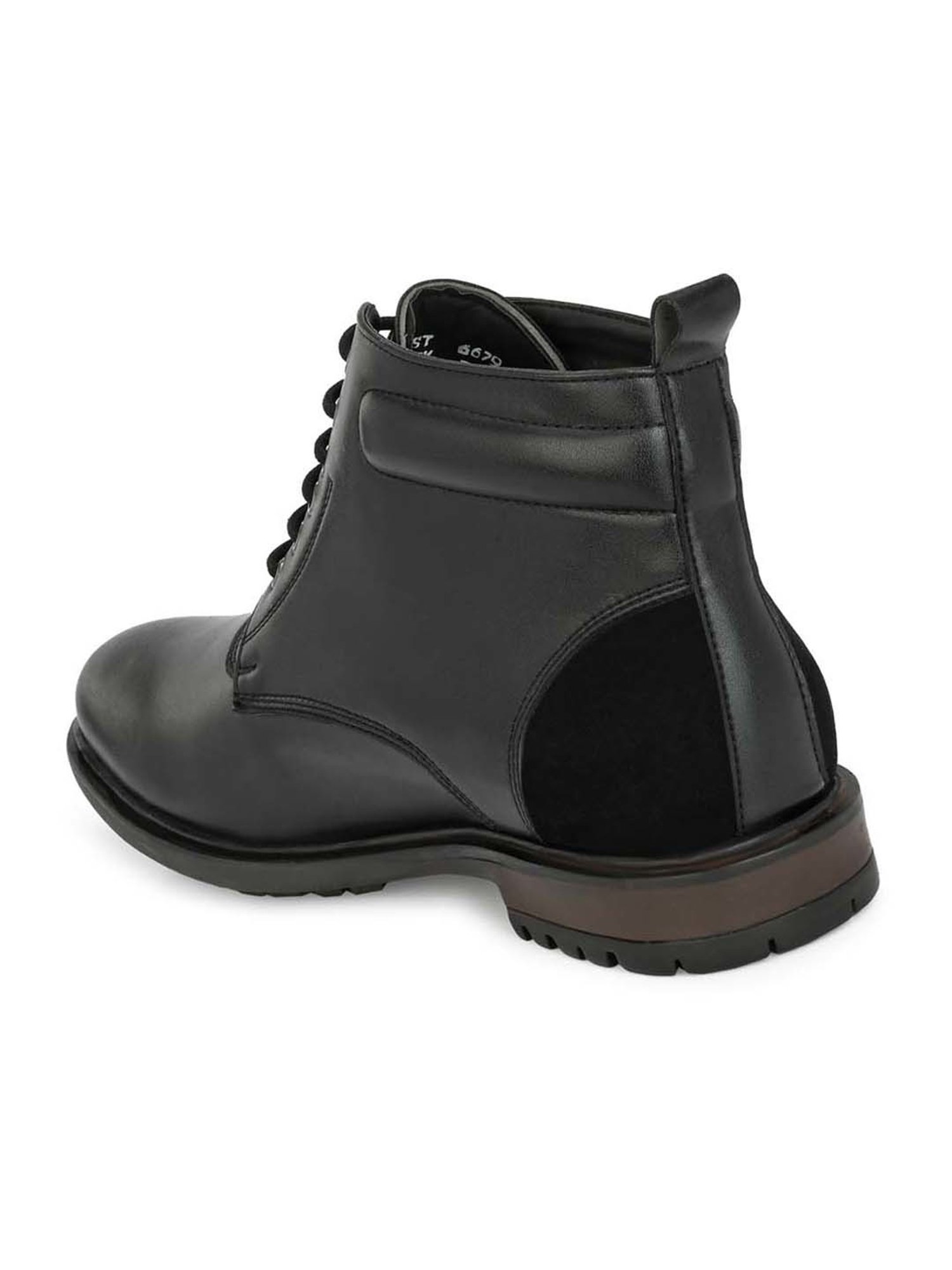Giorgio Men's Black Derby Boots