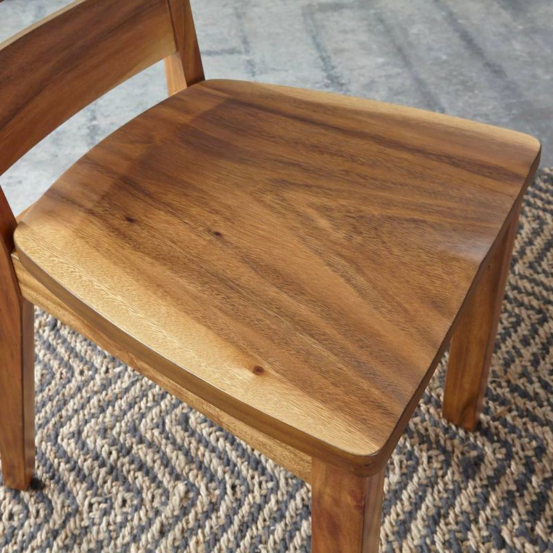 Set of 2 Forest Retreat Dining Chair Brown - Home Styles