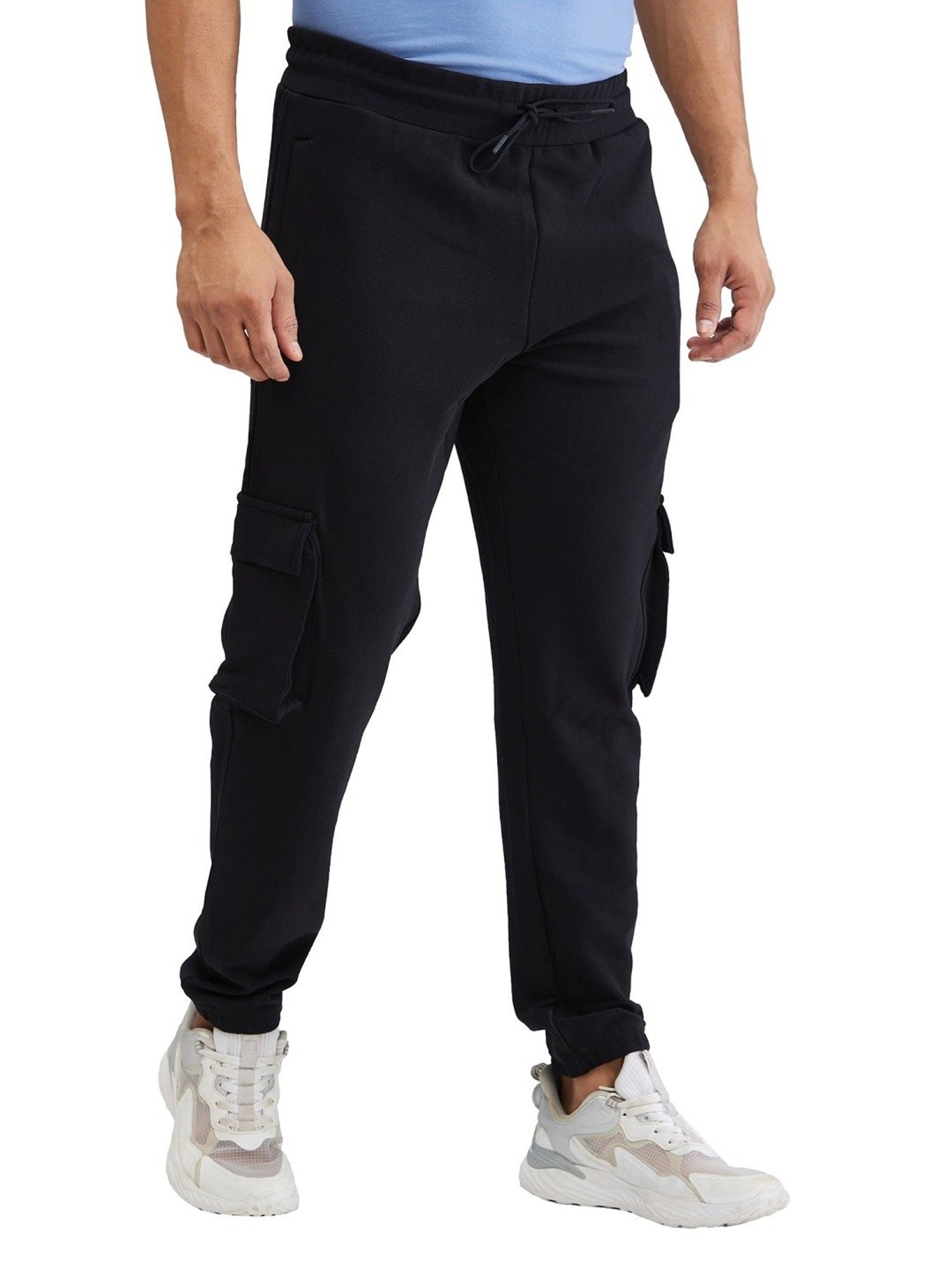 Basics Green Jogger Track Pant