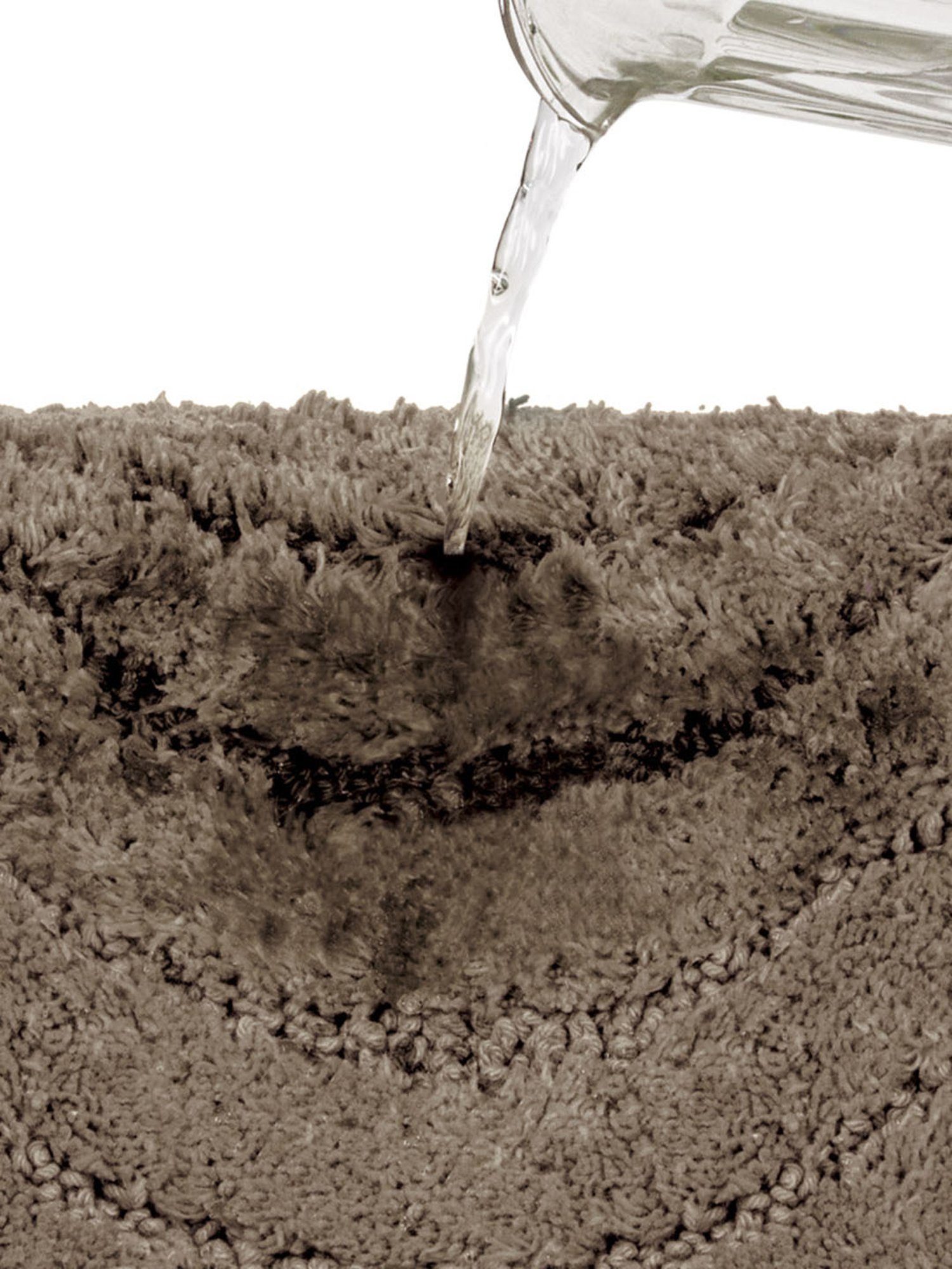 Freelance Taupe Cotton Set of 1 Bath Mats and Rugs