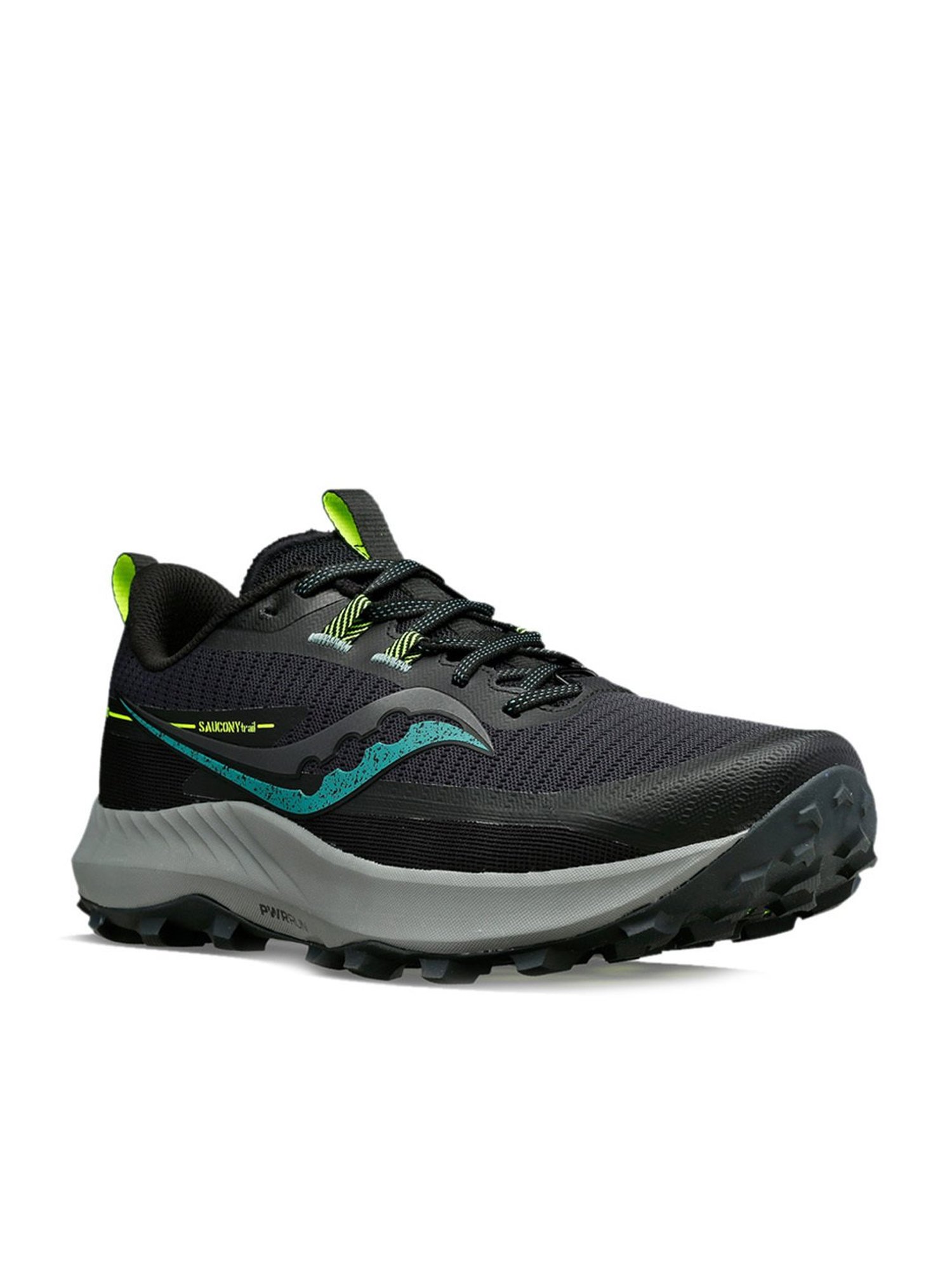 Saucony Men's Peregrine 13 Black Outdoor Shoes