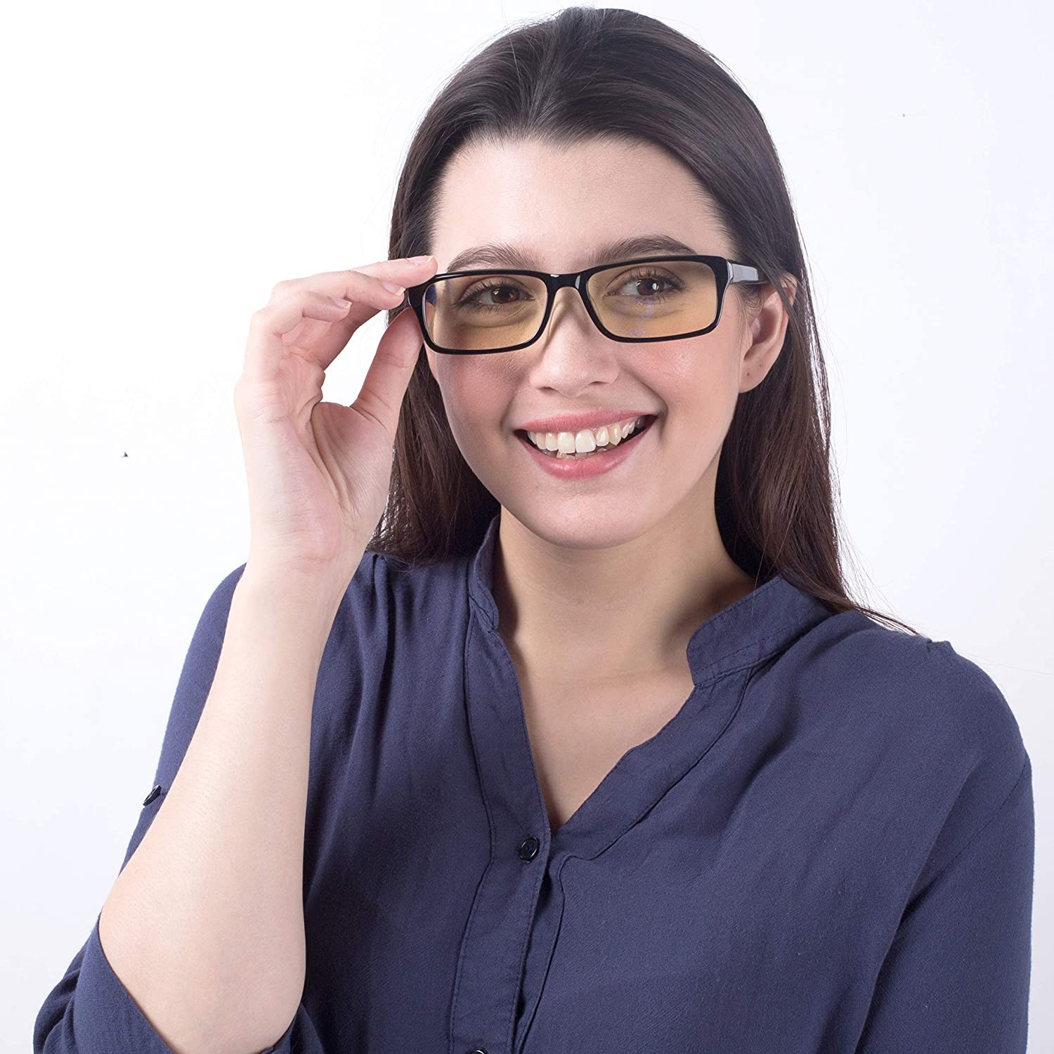 Blue Light Blocking Glasses for Men Women - Handcrafted and Designed to Help You Sleep Better, Relieve Headaches, Migraines - UV Blocker, Anti-Glare, Computer Gaming (Hamburg in Tortoise)