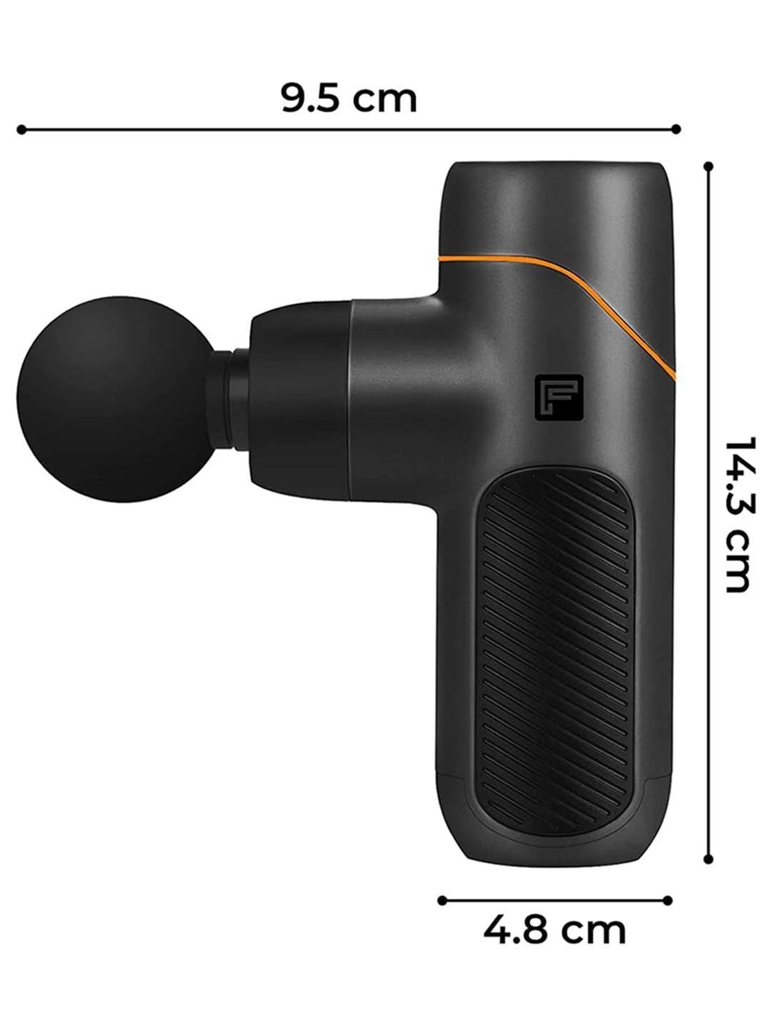 Flexnest Premium German-Designed Ultra Massage Gun with 4 Silicone Coated Heads