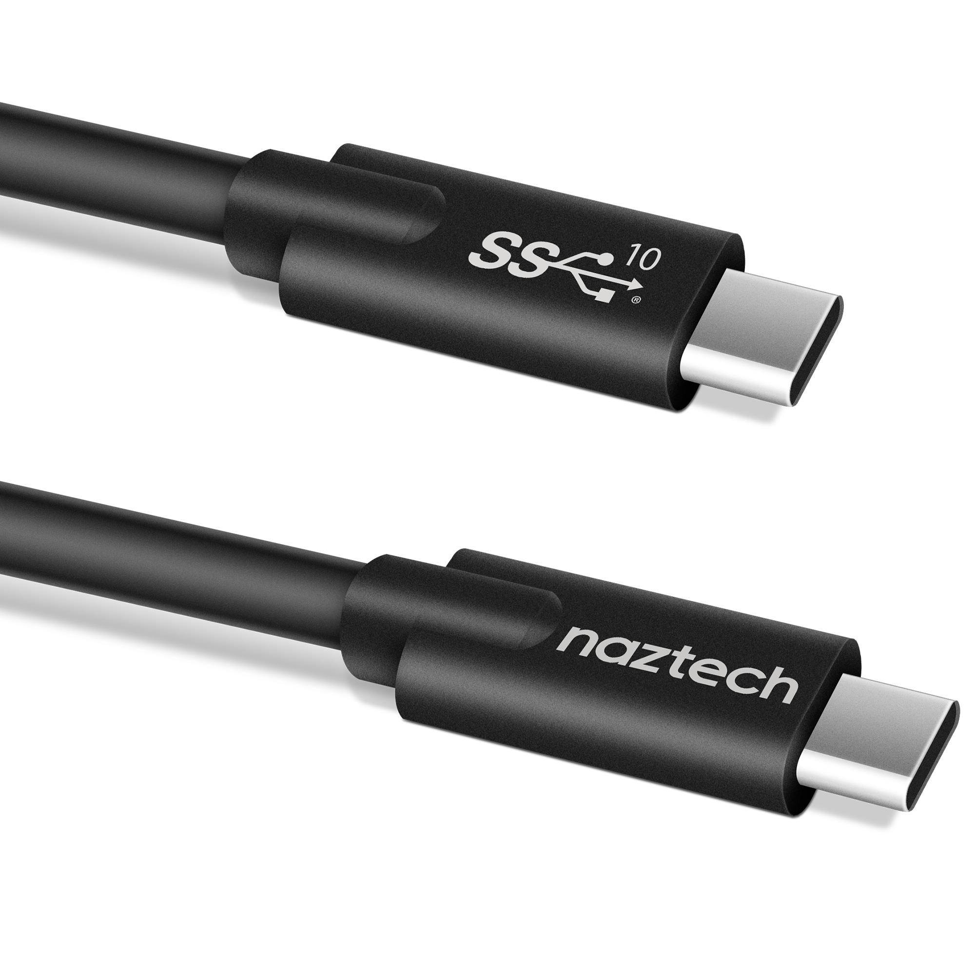 Naztech 13295 USB-C(TM) to USB-C(TM) Charge & Sync Cable, 3ft