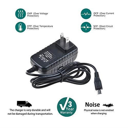 SLLEA AC/DC Adapter Charger Cord for Dragon Touch i8 Pro Dual OS Tablet Windows 8 Android