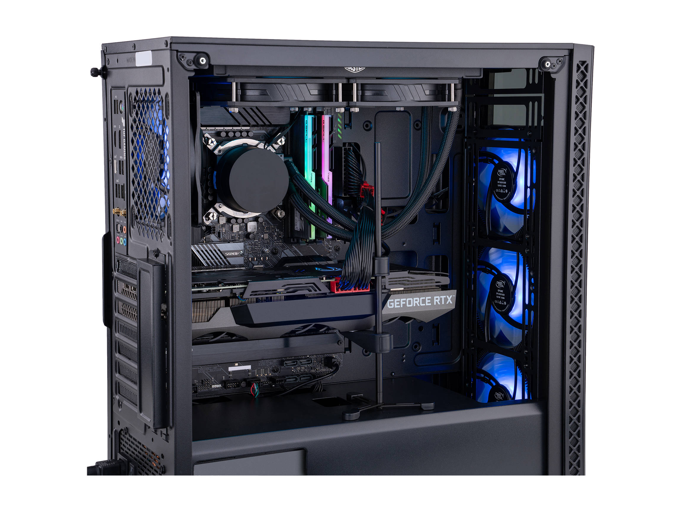 ABS Gladiator Gaming PC - Intel i7 10700KF - GeForce RTX 3080 - G.Skill TridentZ RGB 16GB DDR4 3200MHz - 1TB Intel M.2 NVMe SSD - EVGA CLC 240MM AIO