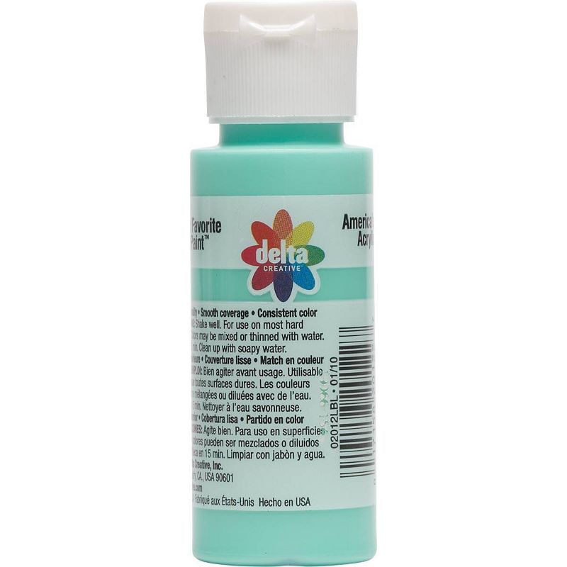 Delta Ceramcoat Acrylic Paint (2oz) - Turquoise