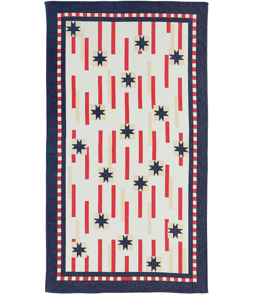 Studio D Outdoor Collection Gum Drop Stripe Terry Velour Beach Towel