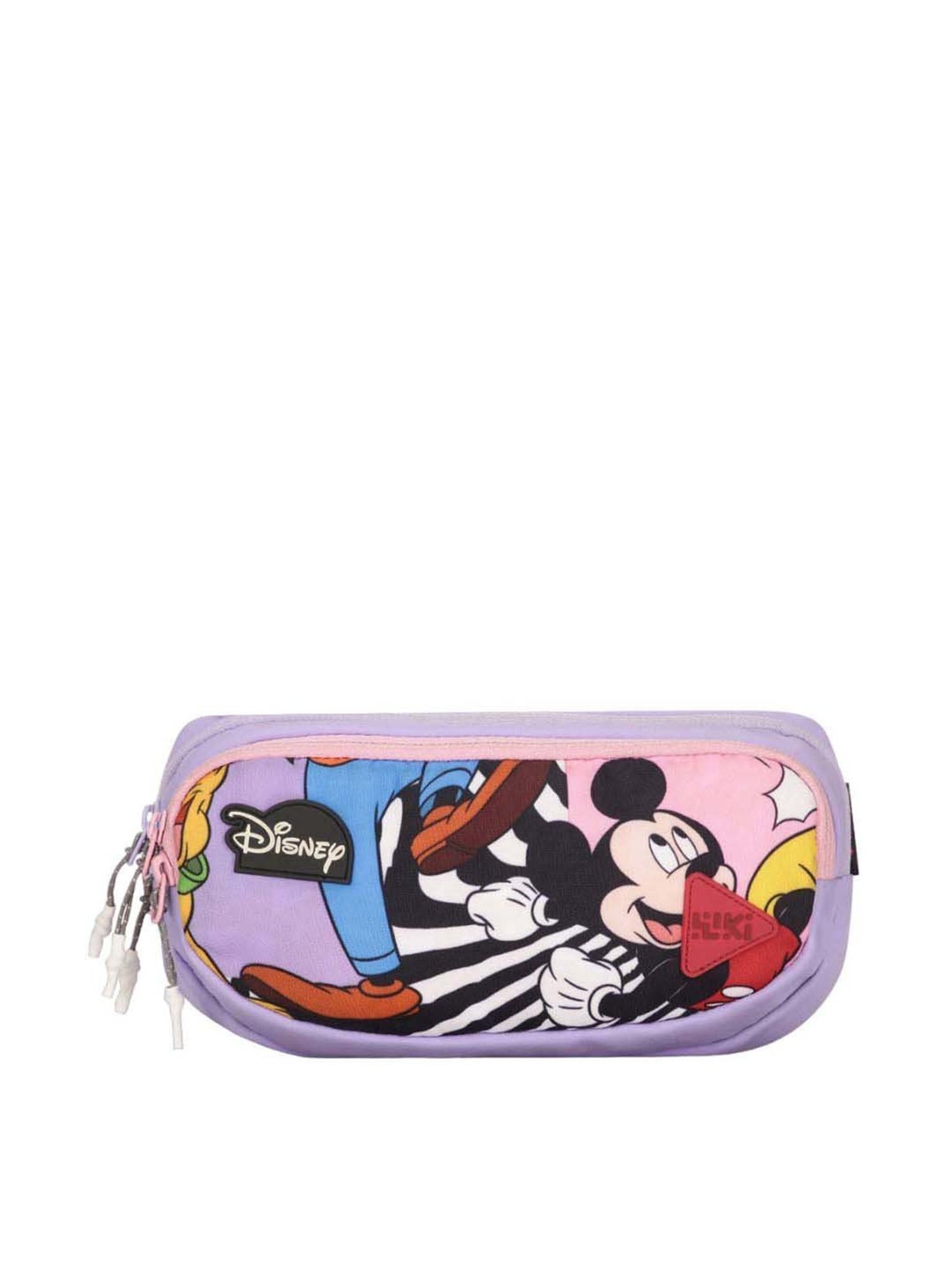 Wiki Micky Purple Printed Waist Pouch