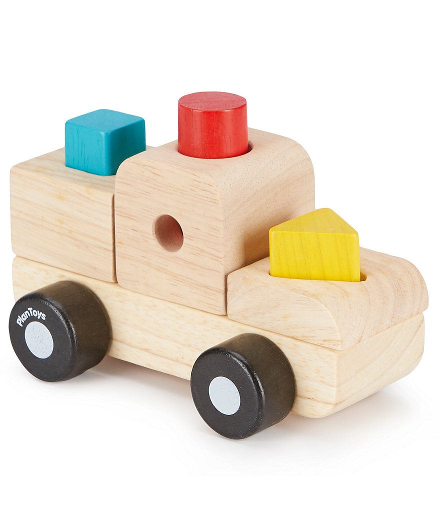 Plan Toys Wooden Sorting Puzzle Toy Truck