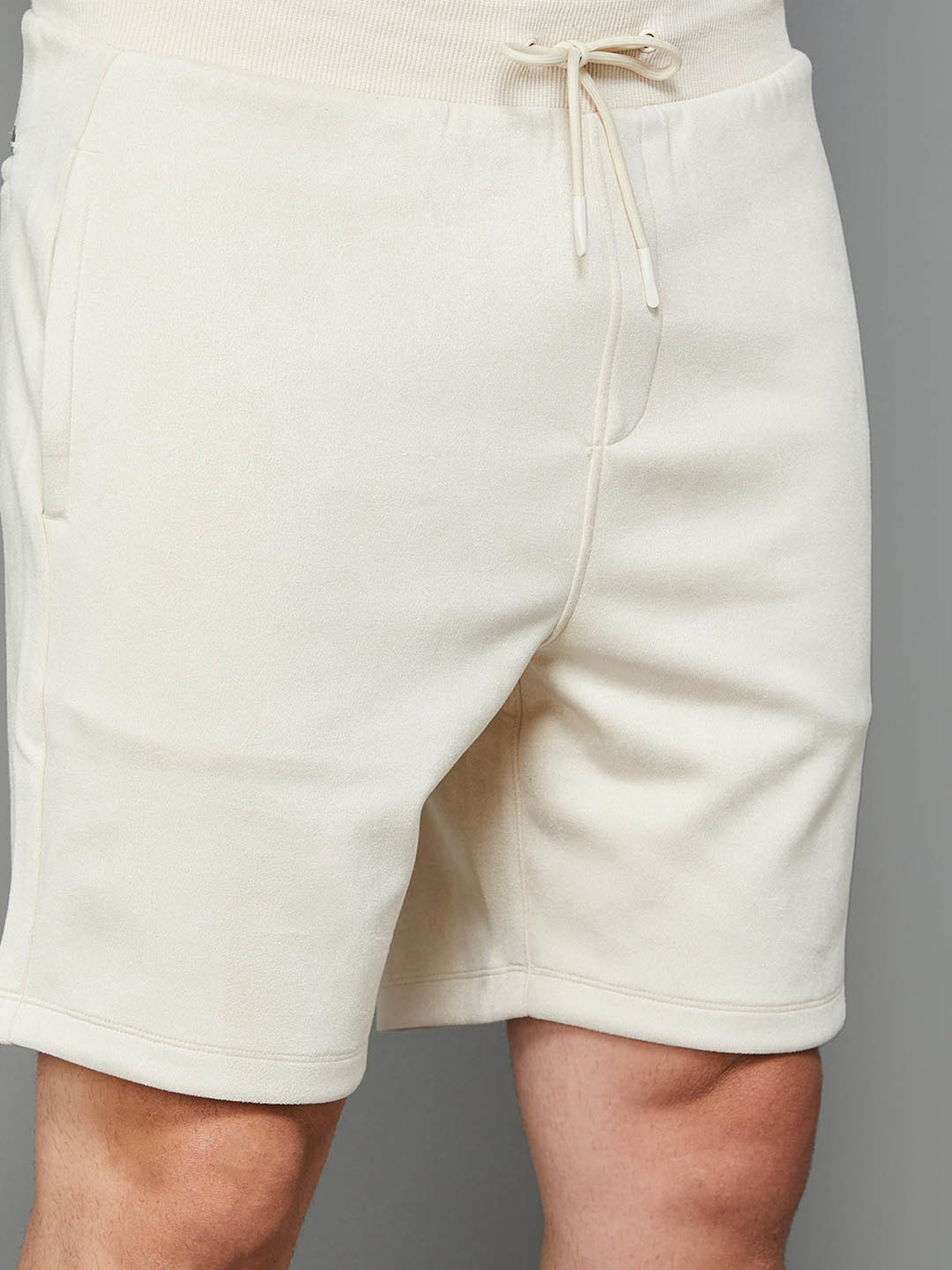BOSSINI Beige Regular Fit Shorts