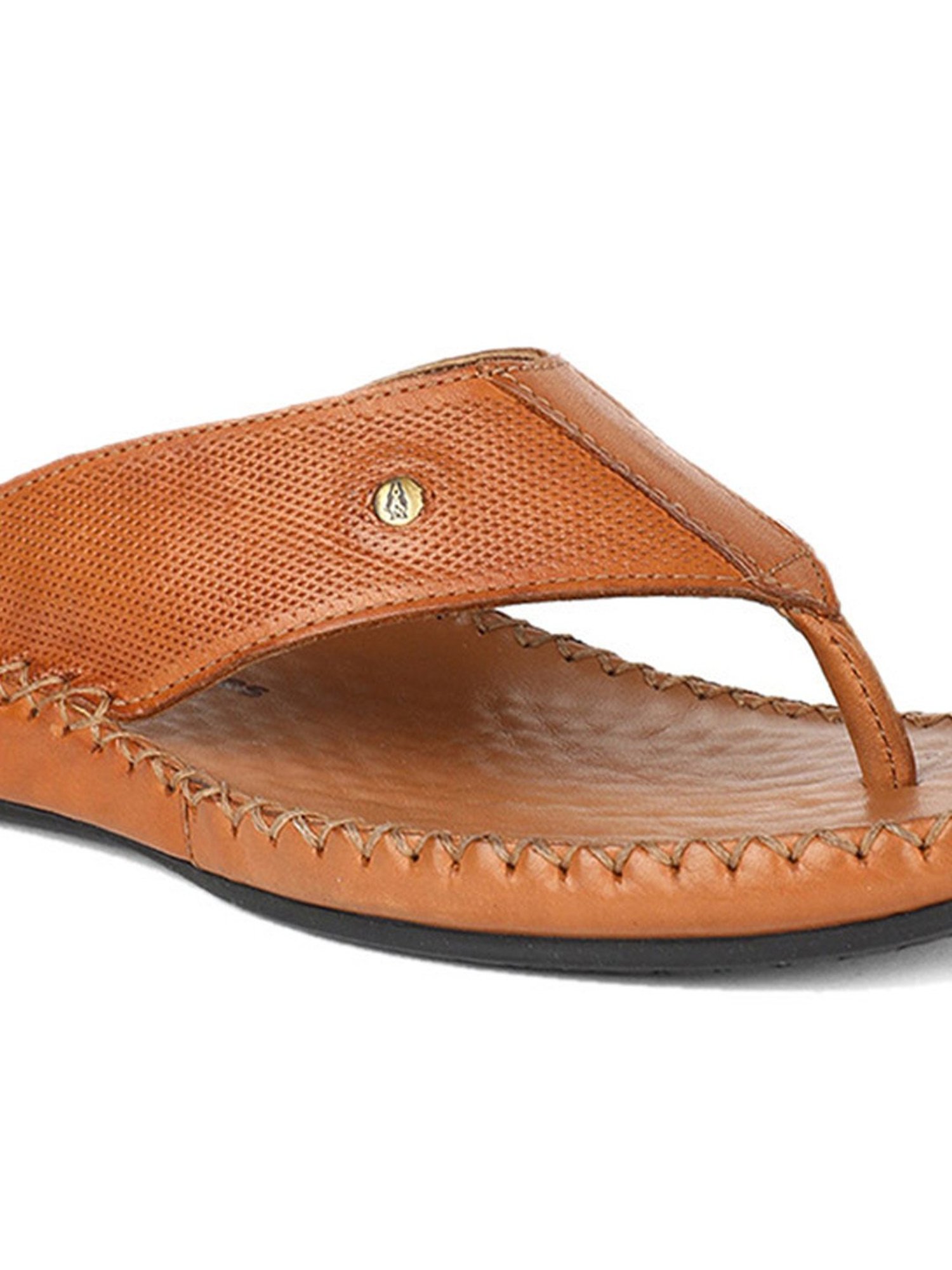 Hush Puppies by Bata Men's Tan Thong Sandals