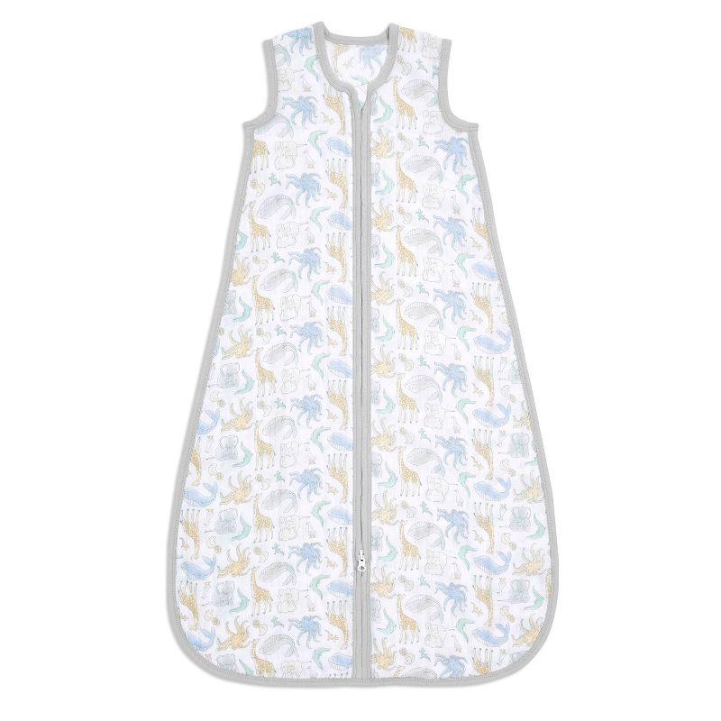 aden + anais Sleeping Bag Natural History Wearable Blanket - L