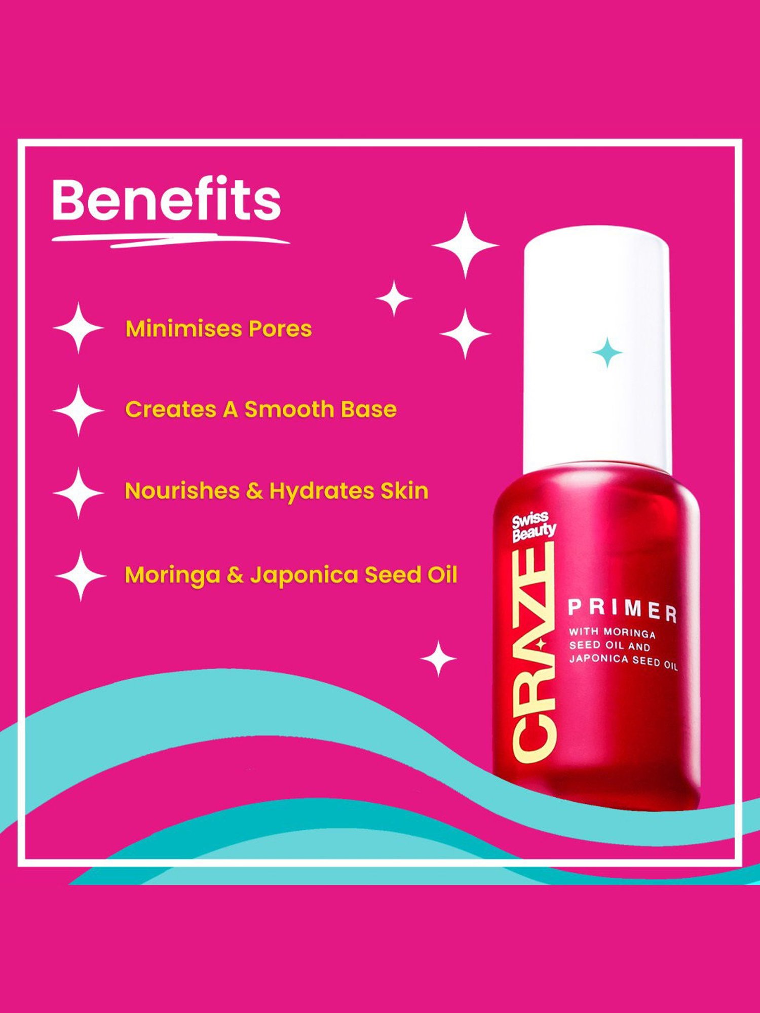 SWISS BEAUTY Craze Primer - 27 gm