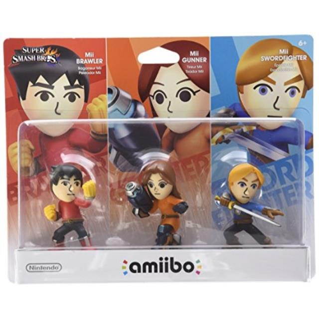 amiibo Mii Fighters 3-Pack