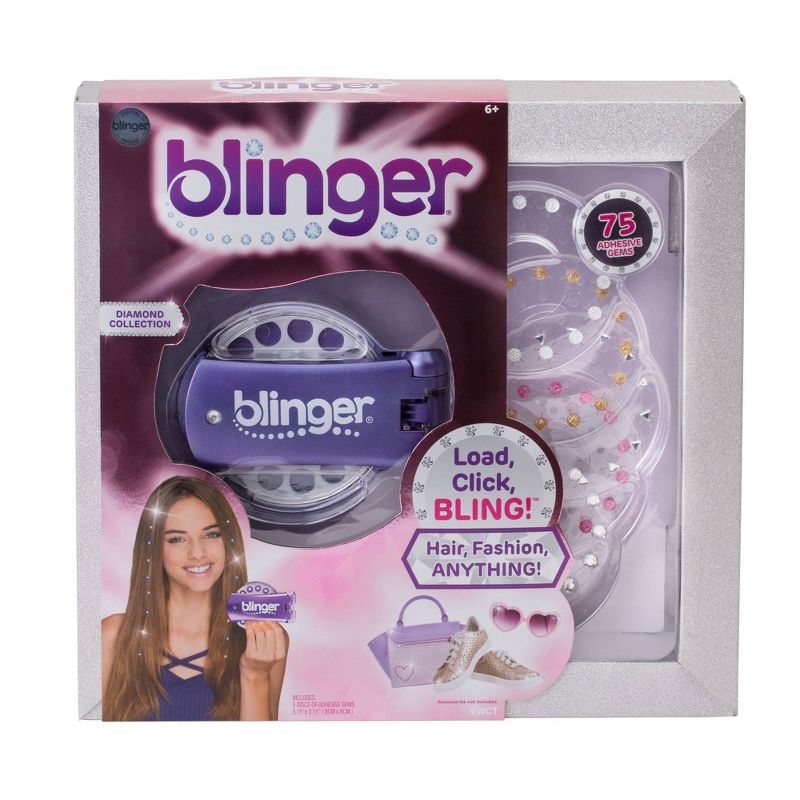 blinger Diamond Collection Purple Jewelry Accessories
