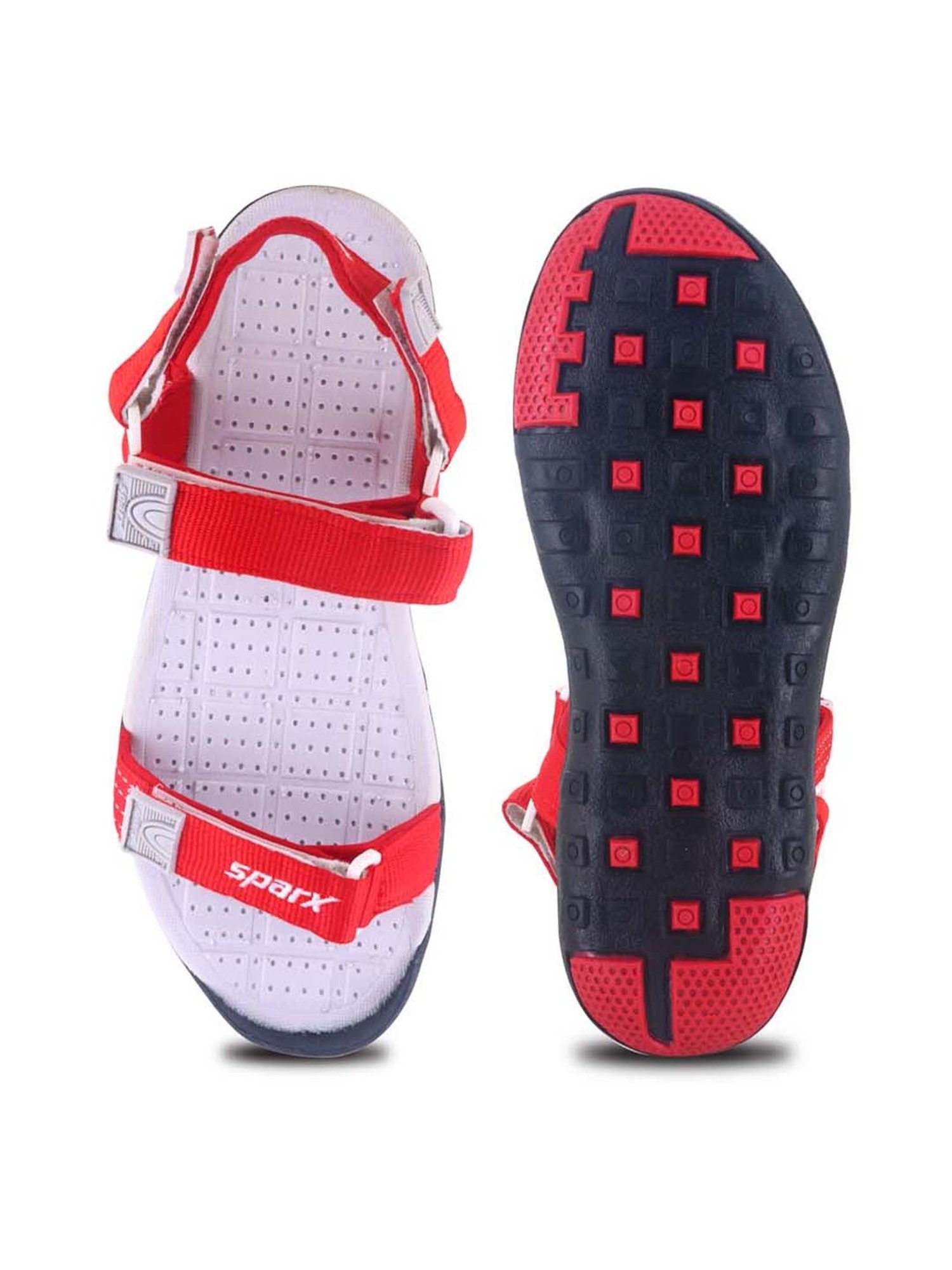 Sparx Men's Red Floater Sandals