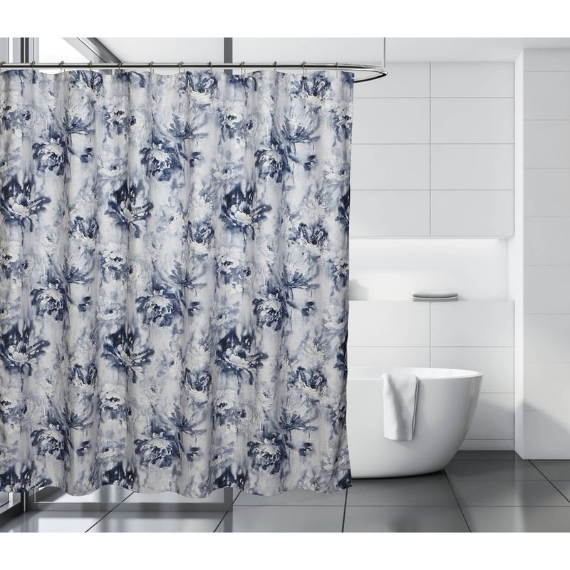 Noya Shower Curtain Blue - Moda at Home