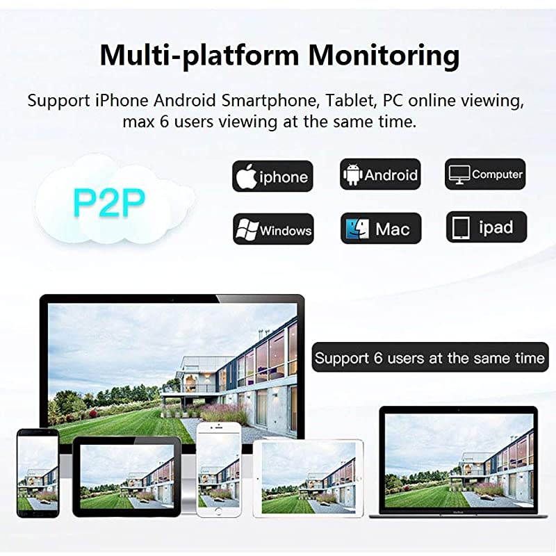 WiFi PTZ IP Camera 5X Optical Zoom Outdoor Security AI Humanoid Detection Auto-Tracking, Wirefree CCTV 2K P2P Camera with 2-Way Audio Onvif SD Card Slot IR 160ft