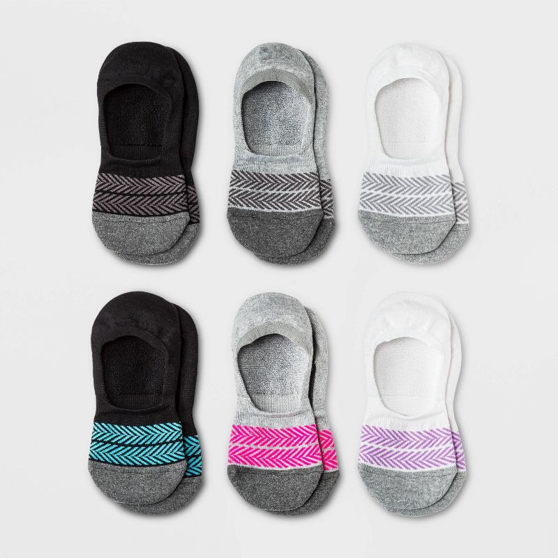 Women's Sparkly Hippo Low Cut Socks - Xhilaration™ Blue 4-10