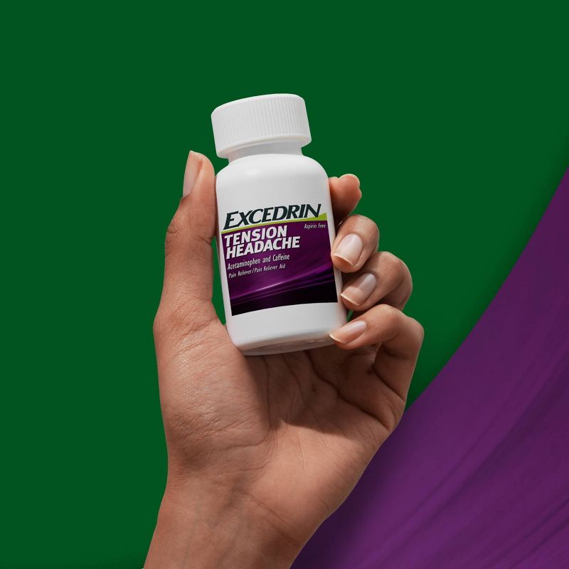 Excedrin Tension Head Ache Pain Reliever Caplets - Acetaminophen - 100ct