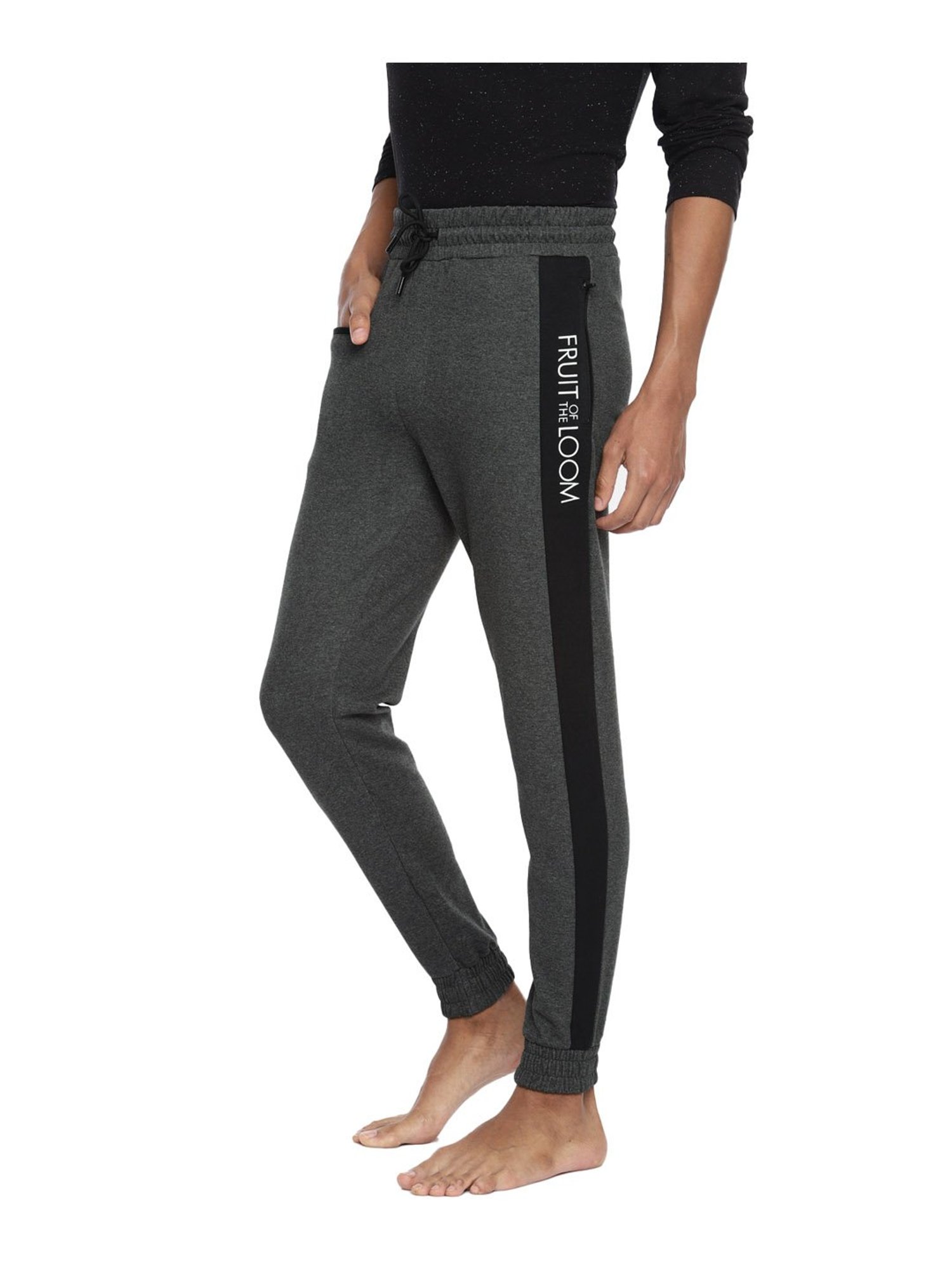 Fruit of the loom Charcoal Melange Regular Fit Joggers