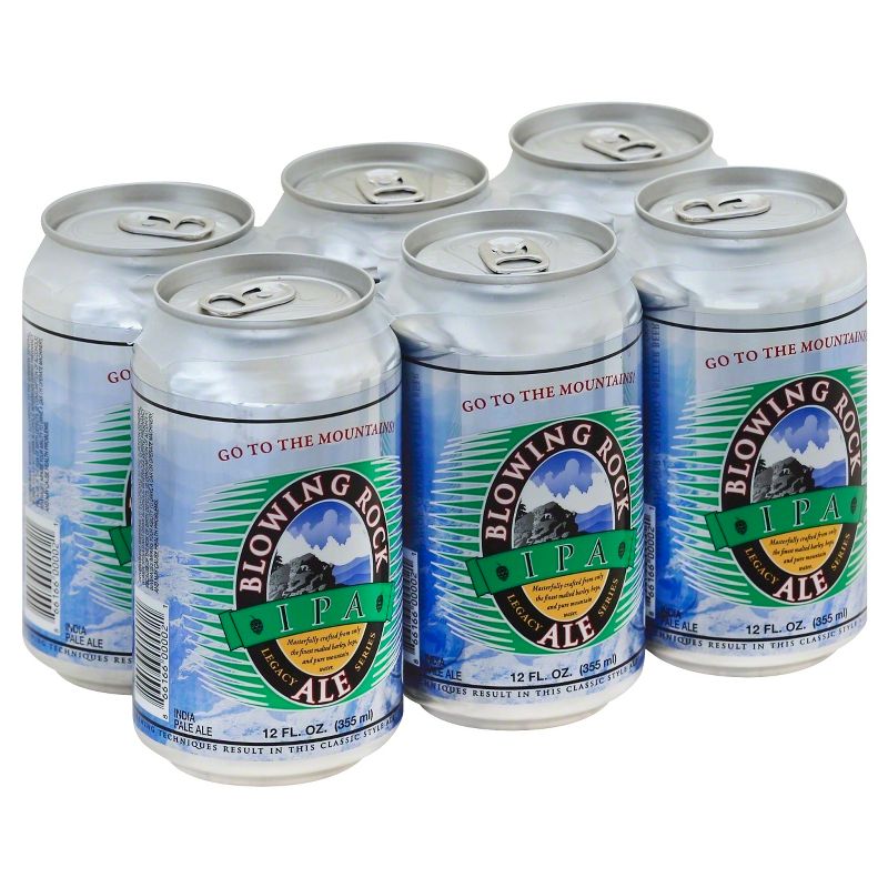 Blowing Rock IPA Beer - 6pk/12 fl oz Cans