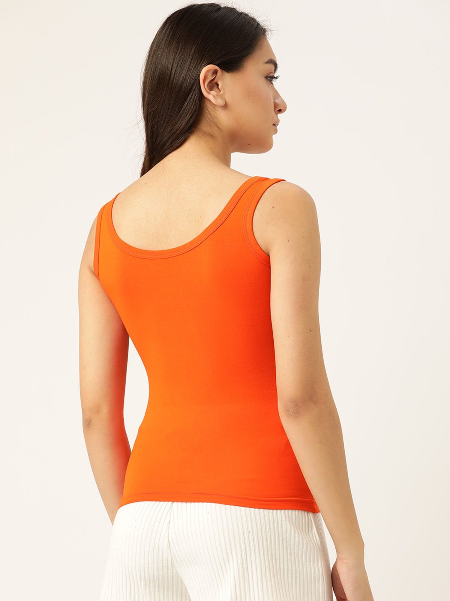 Lady Lyka Orange Camisole