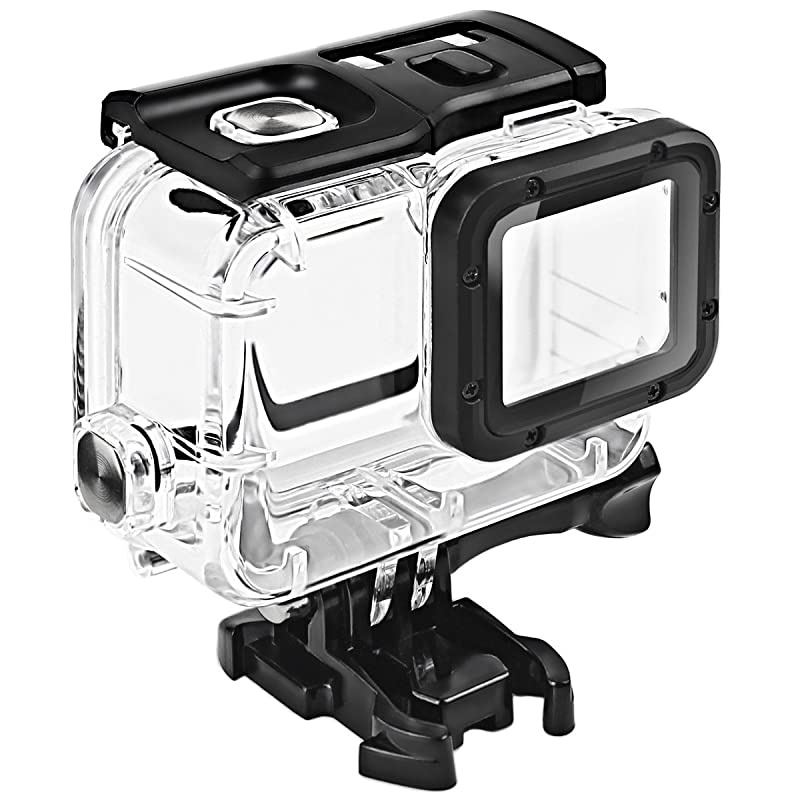 Waterproof Housing for GoPro HERO 2018765 Black Protective 45m Underwater Dive Case Shell with Bracket Accessories for Go Pro Hero7 Hero6 Hero5 Action Camera