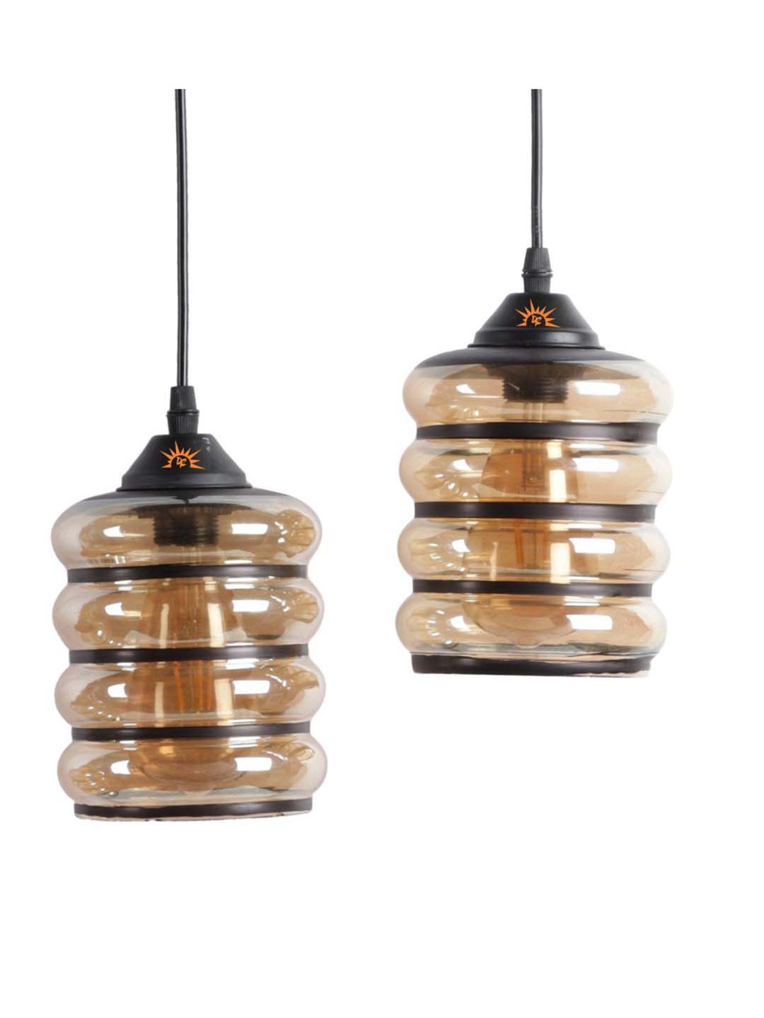 DecorativeRay Transparent Hanging Light - Set of 1