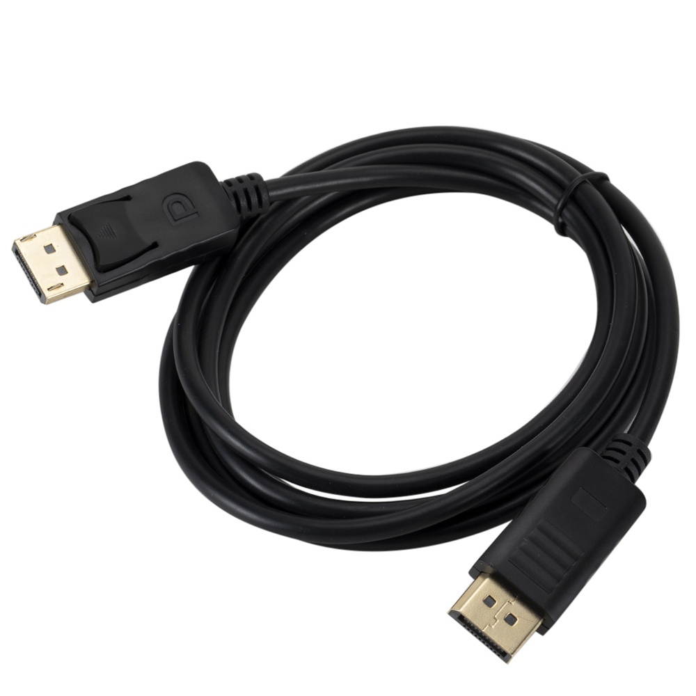 1.8M DisplayPort Cable DP Male to DP Male Display Port Video Audio Adapter Cable for PC HDTV Projector Laptop 1080P