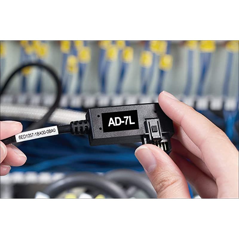 Compatible Industrial Labels Replacement for DYMO Rhino 1805436 Industrial Permanent Vinyl Label Tape for DYMO Rhino 4200 5200 5000 6000 Label Maker, White on Black, 3/4 Inch x 18 Feet,3-Pack