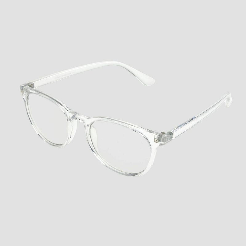 Men's Crystal Clear Blue Light Filtering Square Glasses - Original Use™ Clear