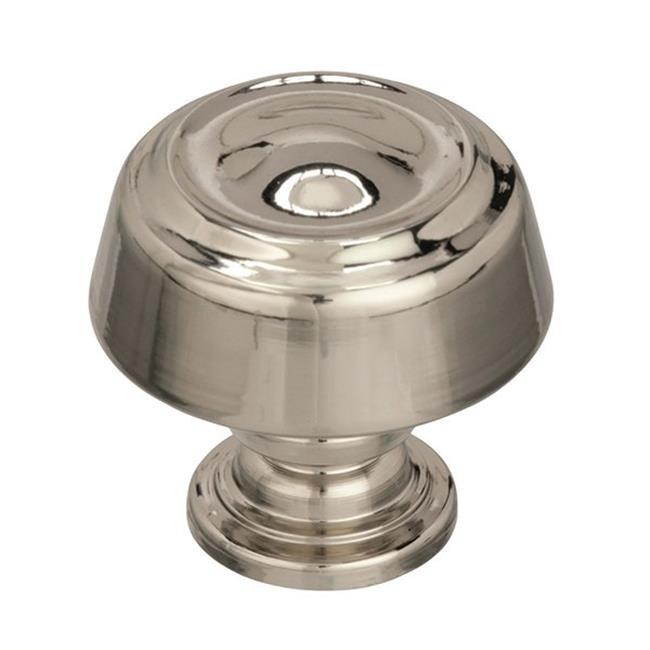 Amerock A53700 PN 1.25 in. Kane Cabinet Knob - Polished Nickel