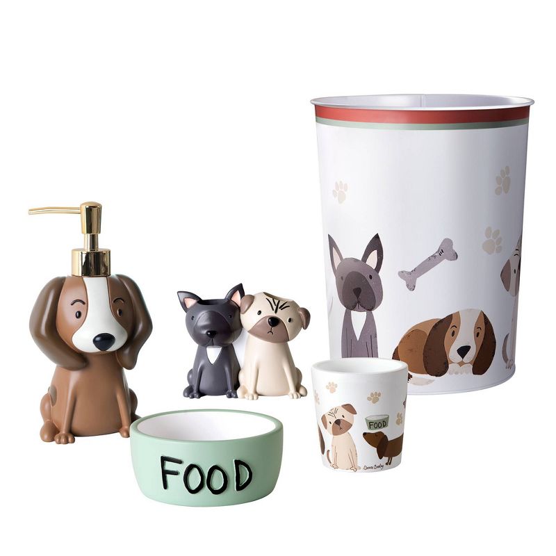 Puppy Love Wastebasket - Allure Home Creations