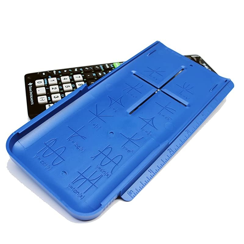 Blue Hard Slide Cover for TI 84 Plus CE See Description for Details