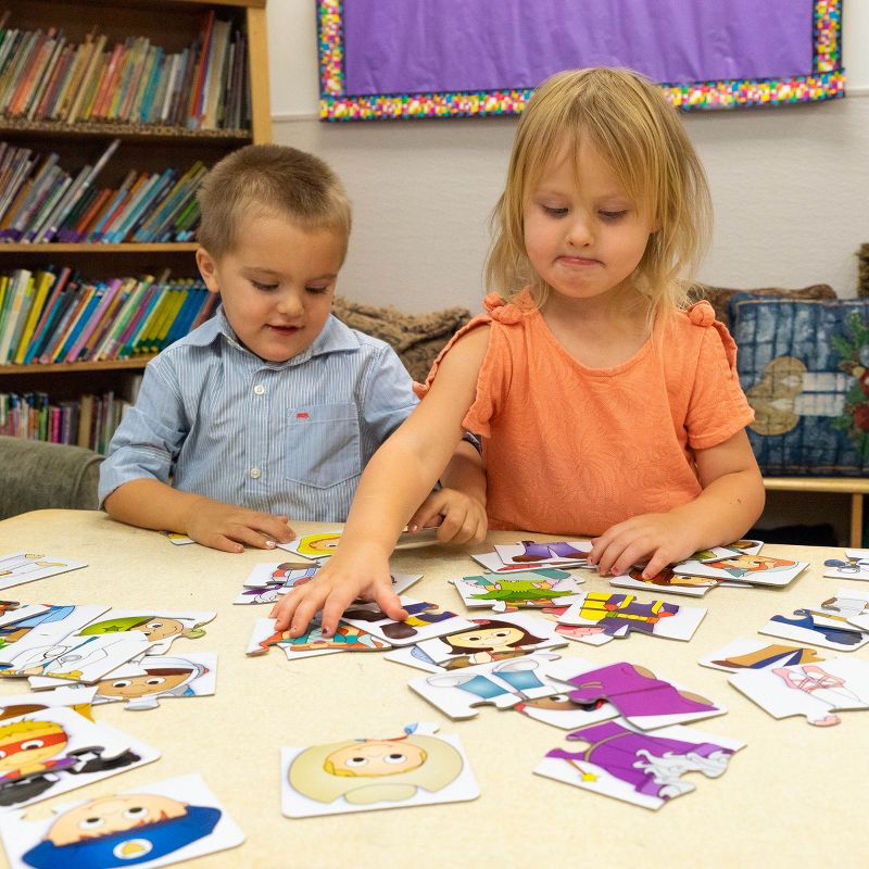 The Learning Journey: Match It! Who Am I? 20 self correcting puzzle sets