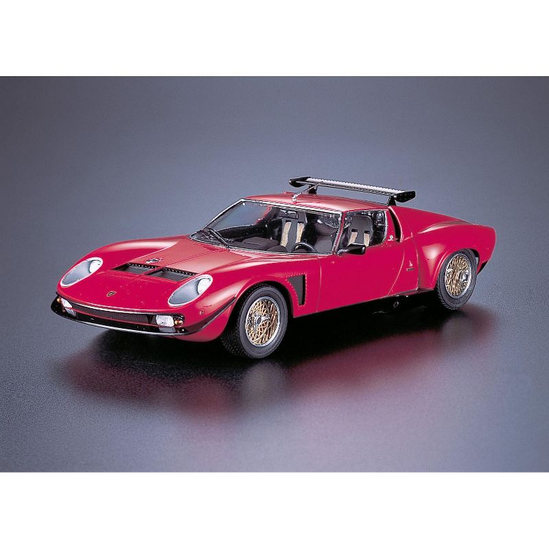 Hasegawa 21214 Historic Car 1975 Lamborghini Miura Jota SVR 1/24 Scale Model Kit