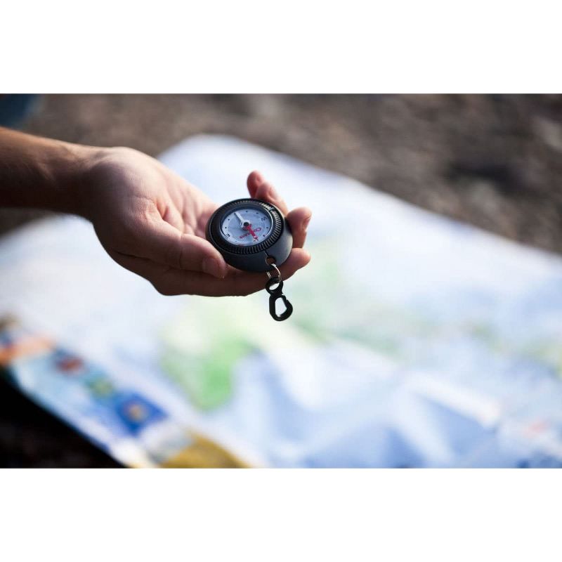 Coghlan's Trail Compass w/ Attached Clip, Liquid Filled for Backpackers Hiking