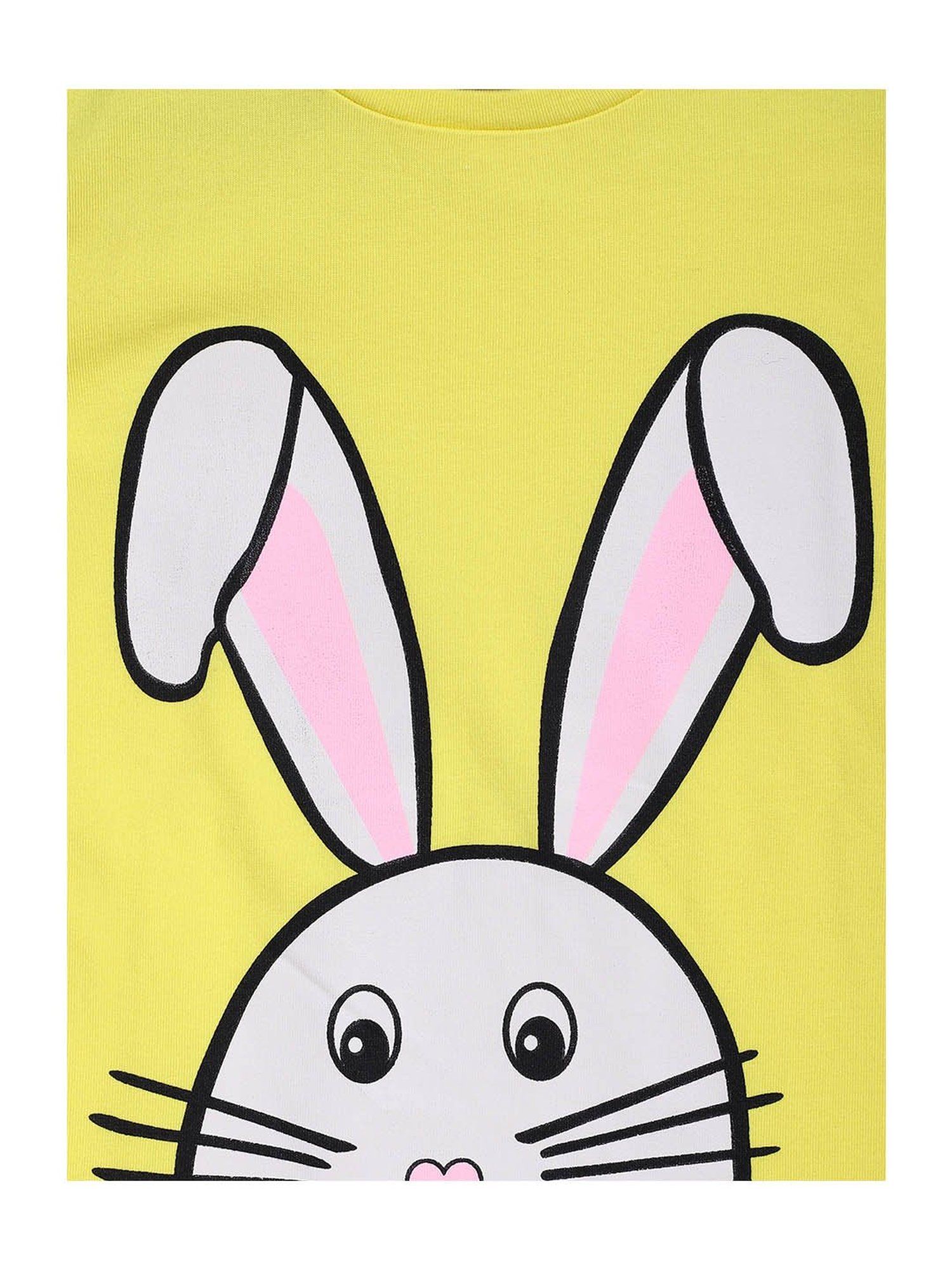 Lazy Shark Kids Yellow & white Printed  Top with  Shorts