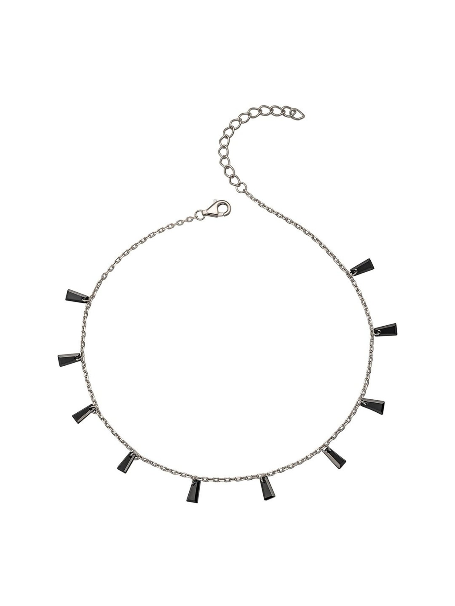 Silberry 92.5 Sterling Silver Radiant Anklet