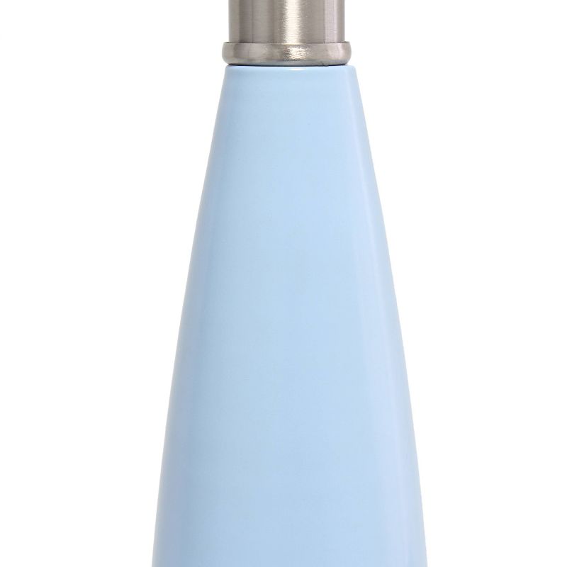 Stylus Table Lamp with Fabric Shade Blue - Lalia Home